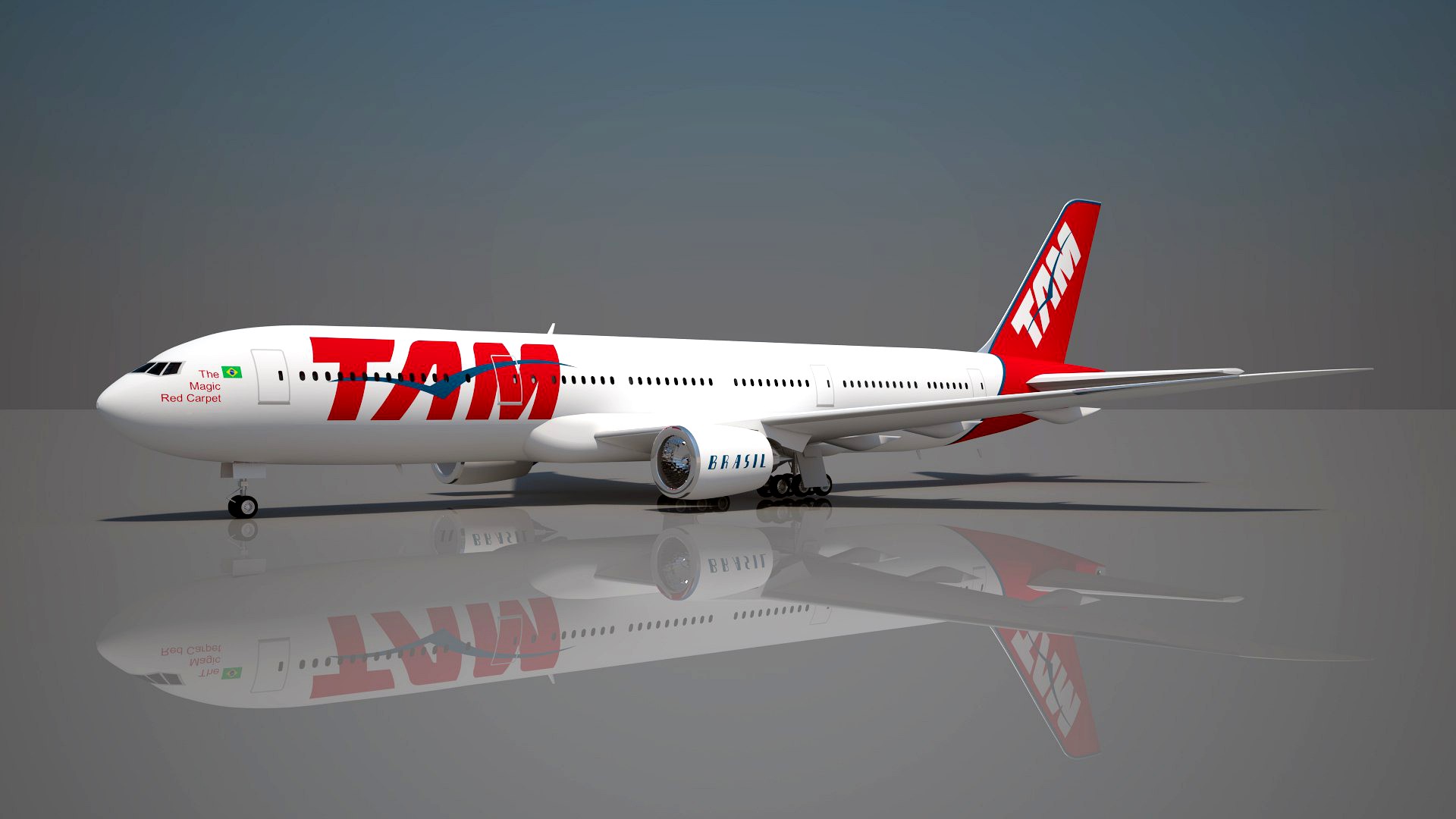 TAM Airlines 777 300 ER