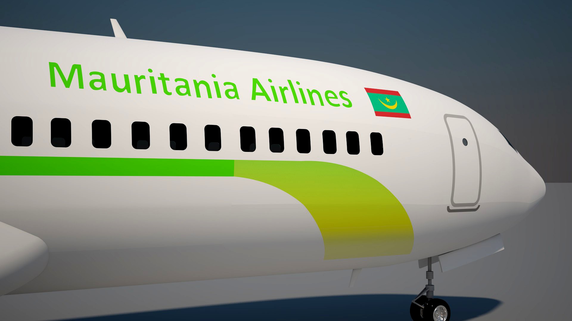 Mauritania Airlines 737 max 8