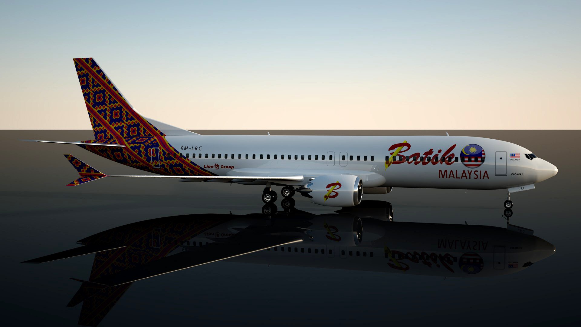 Batik Air, Boeing 737 MAX - 8.