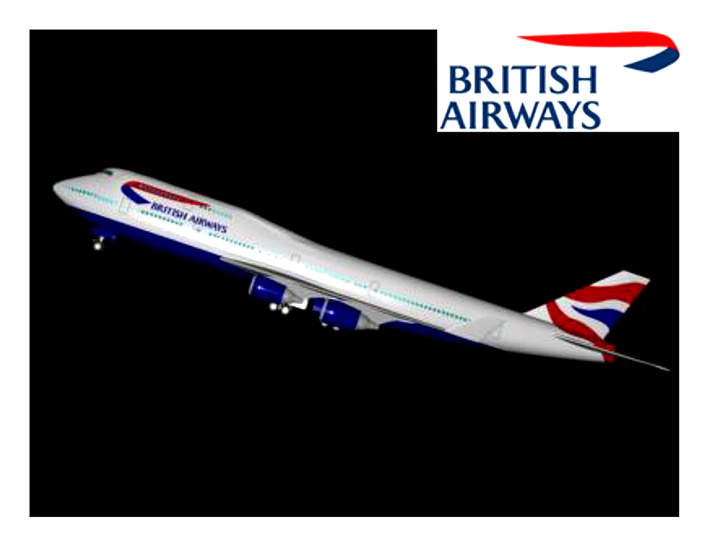 British airways 747-400