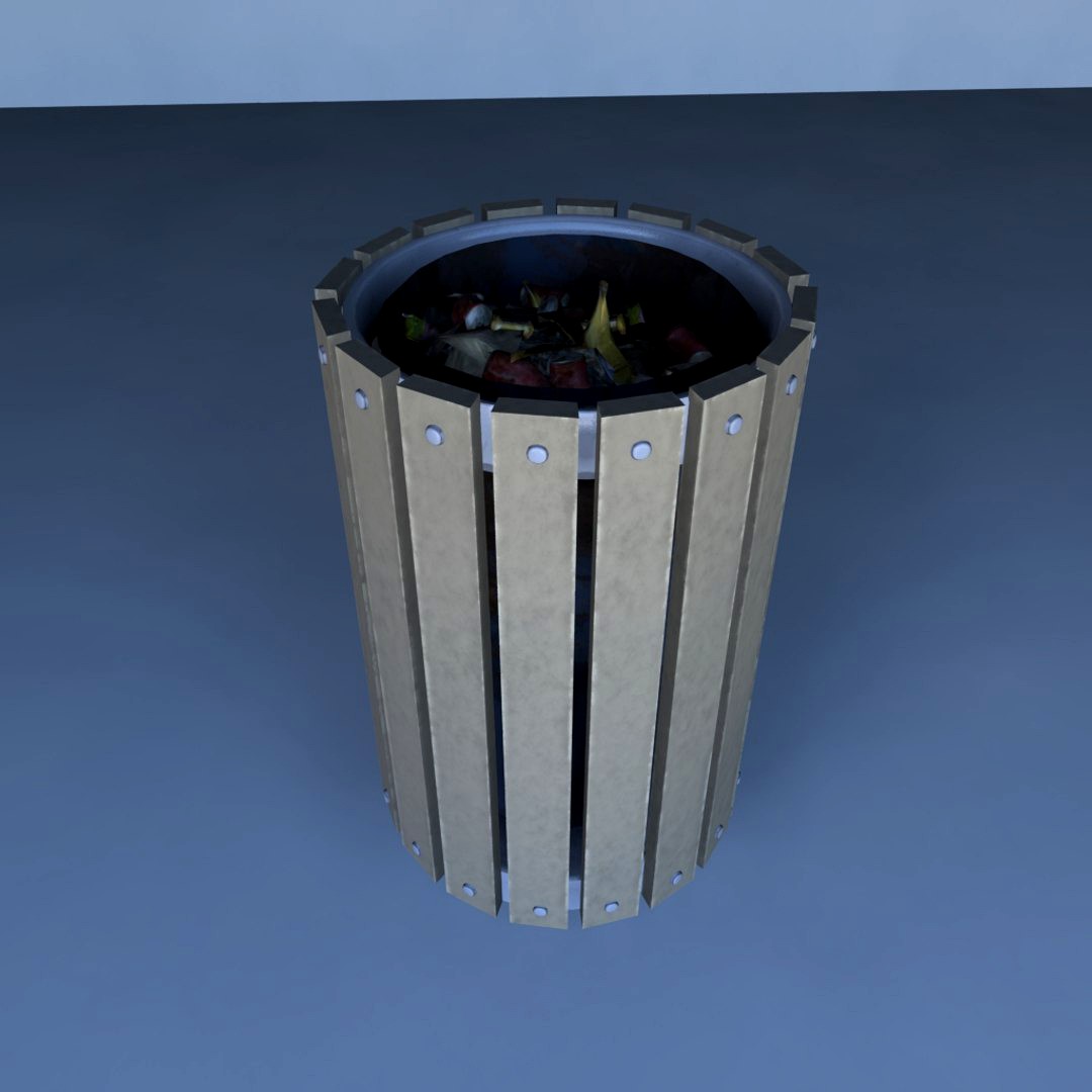 Trash can