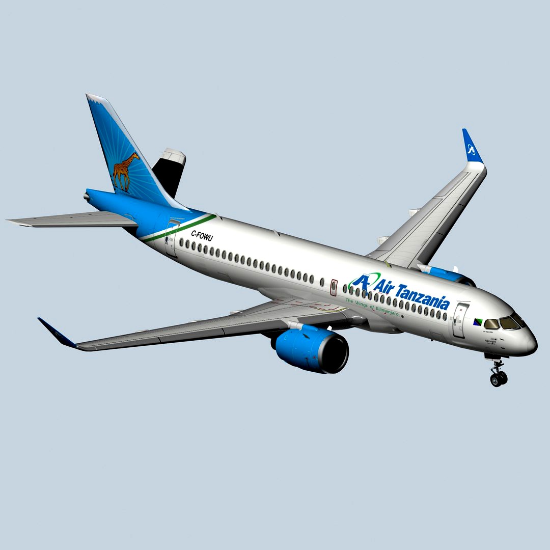 Airbus A220 300 Air Tanzania