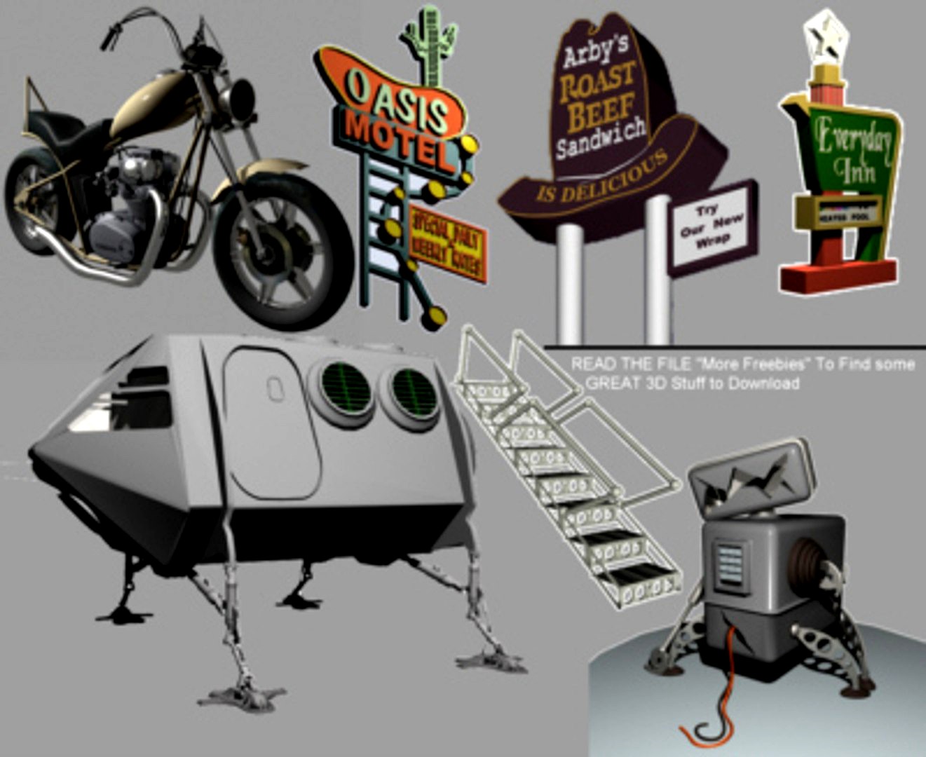 Free 3D Model Collection