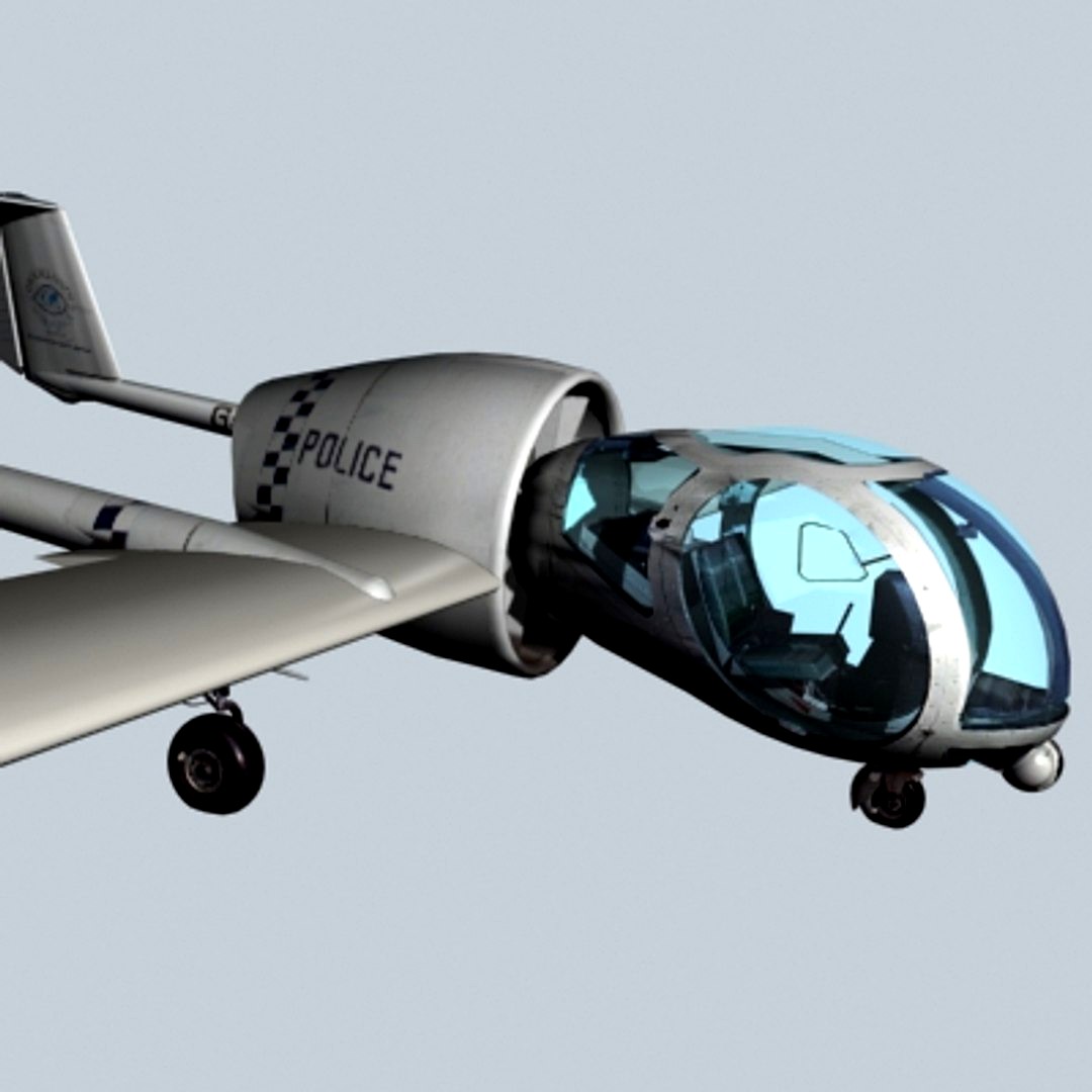 Spy Plane E7a Optica High visibility aircraft