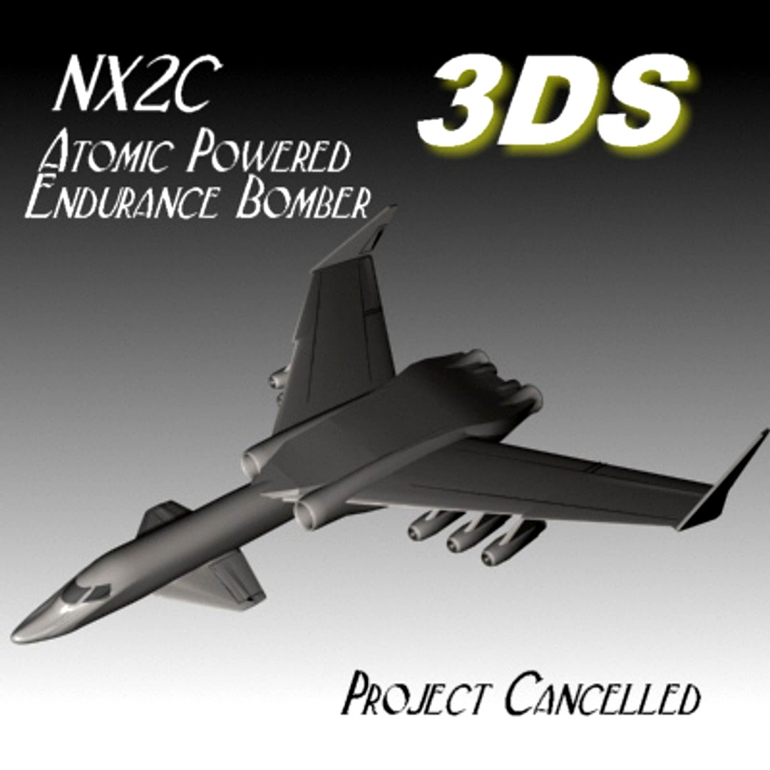 NX 2 Experimental Atomic Aircraft 3DS