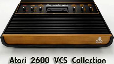 Atari 2600 VCS Collection 3D Model