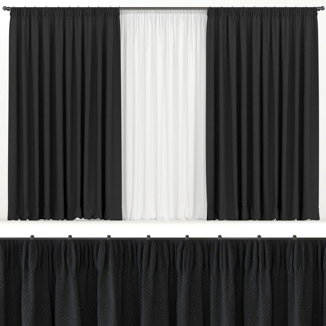 Wide curtains