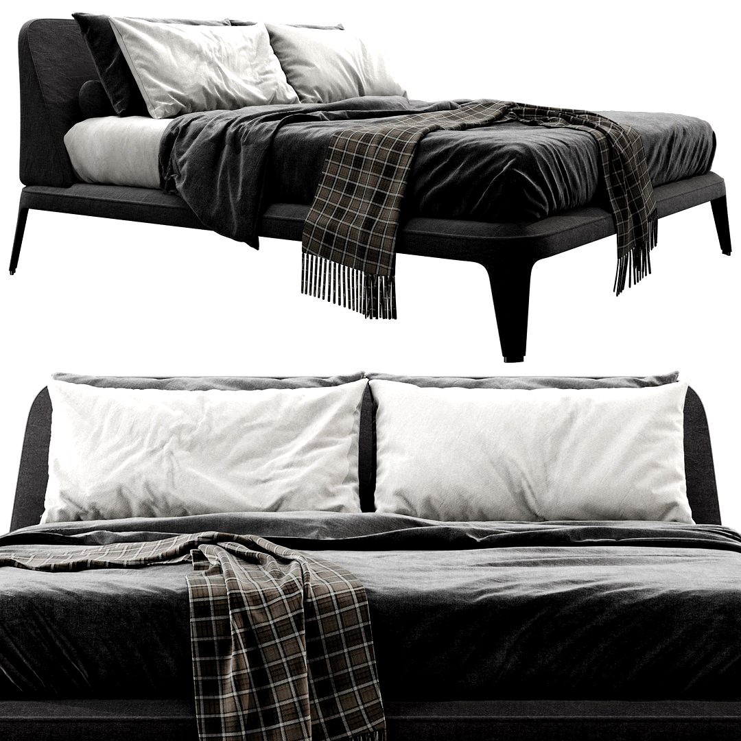 Poliform kelly imbottito bed