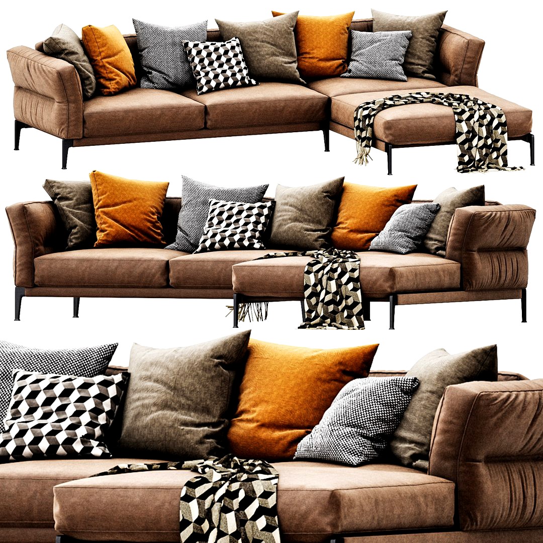 Flexform adda chaise lounge