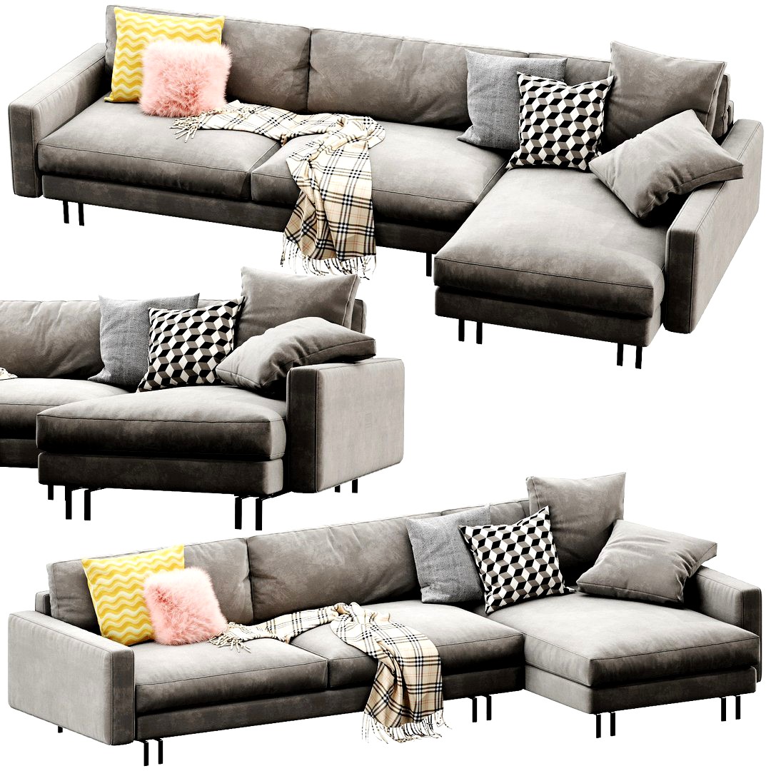 Interface Blues Chaise Lounge