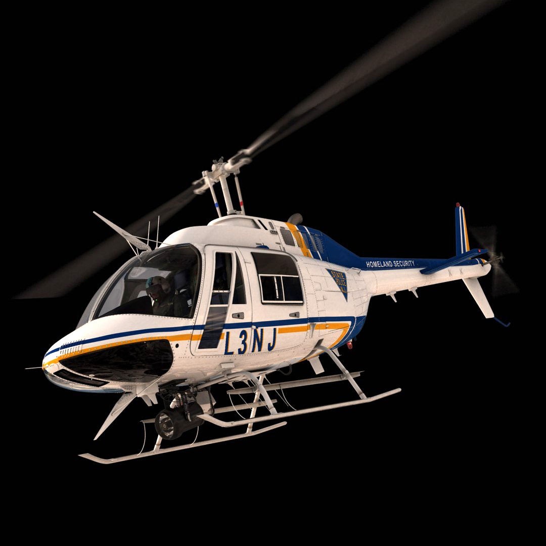 Bell 206 Jetranger Homeland Security