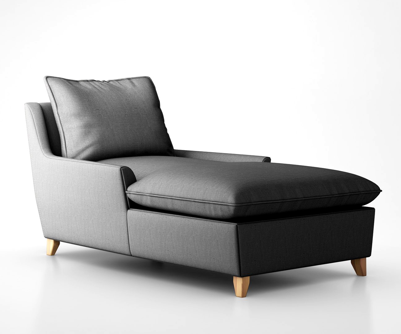 Bliss Down-Filled Chaise by West Elm