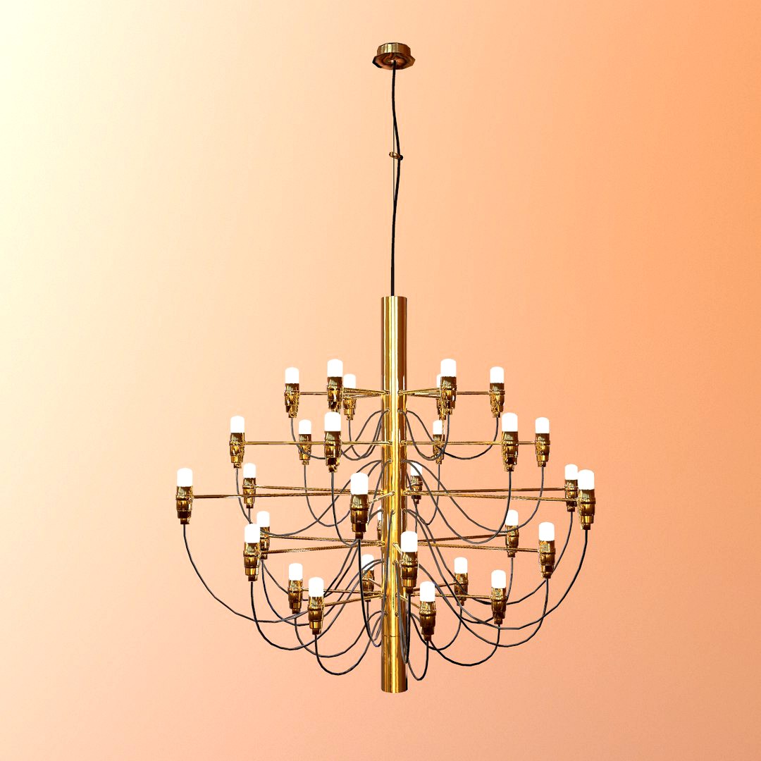 Gold Chandelier