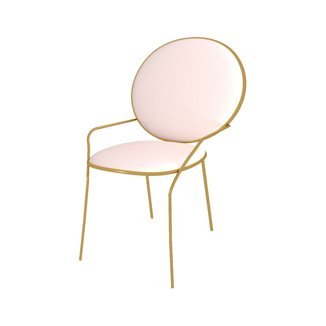 Soft Gold Chair