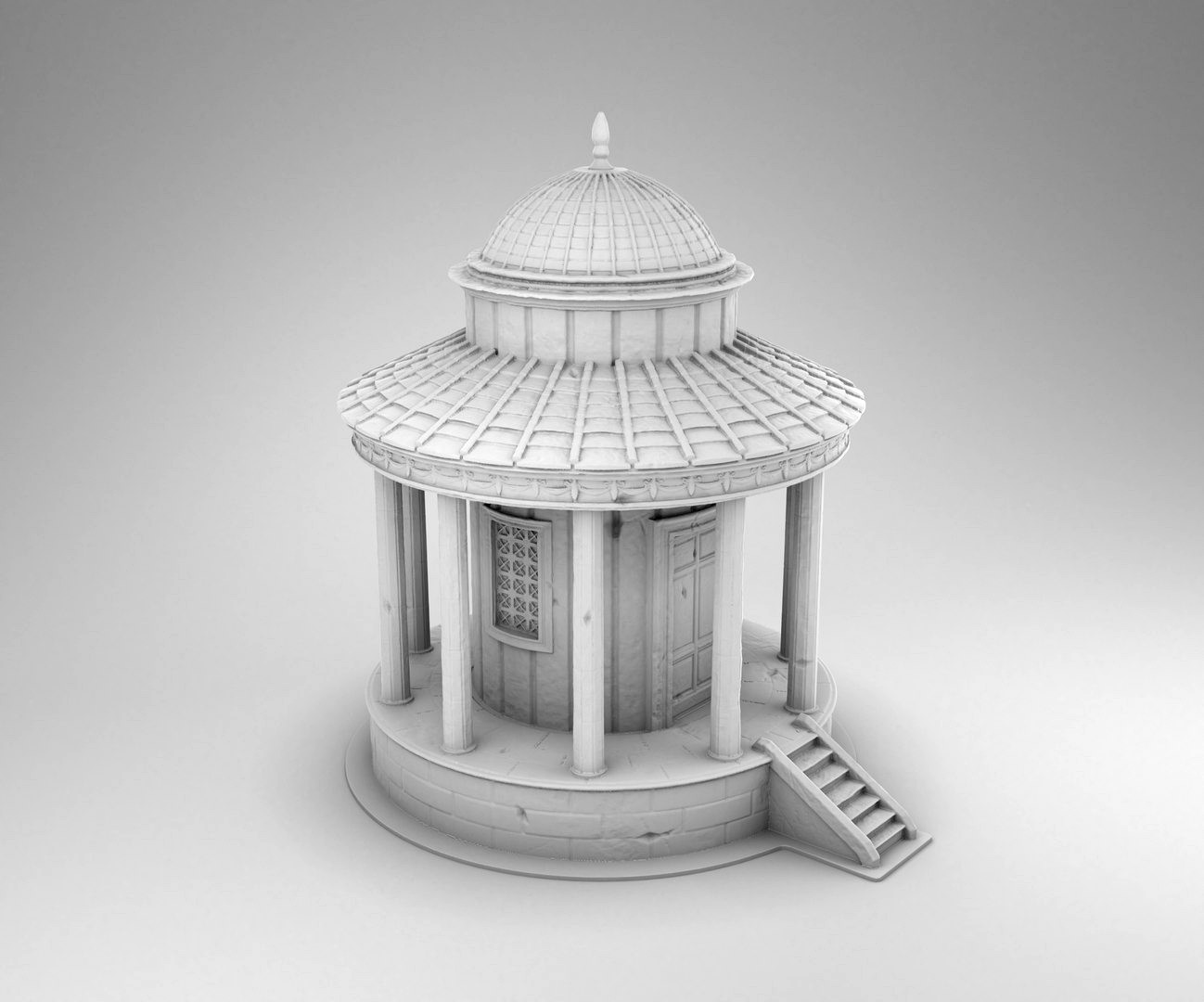 Small Greek temple