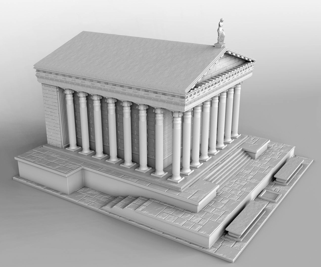 Great Greek temple