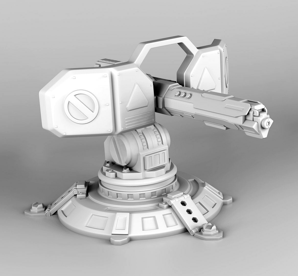 Turret robot