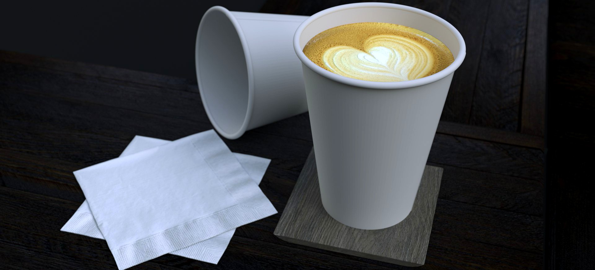 LATTE 12 OZ COFFEE CUP 2019 MAX2014