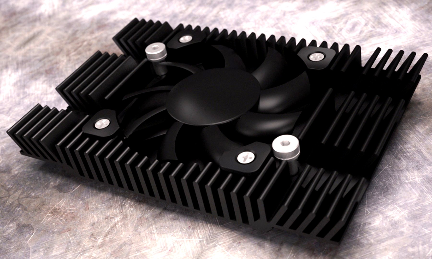 ENTRY-LEVEL GRAPHICS CARD HEATSINK AND FAN 2013
