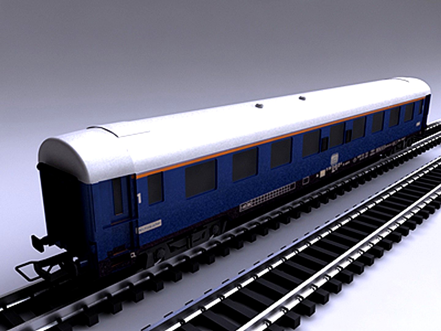 DEUTSCHE BAHN BLUE 1ST CLASS CAR KE-GPR-63A