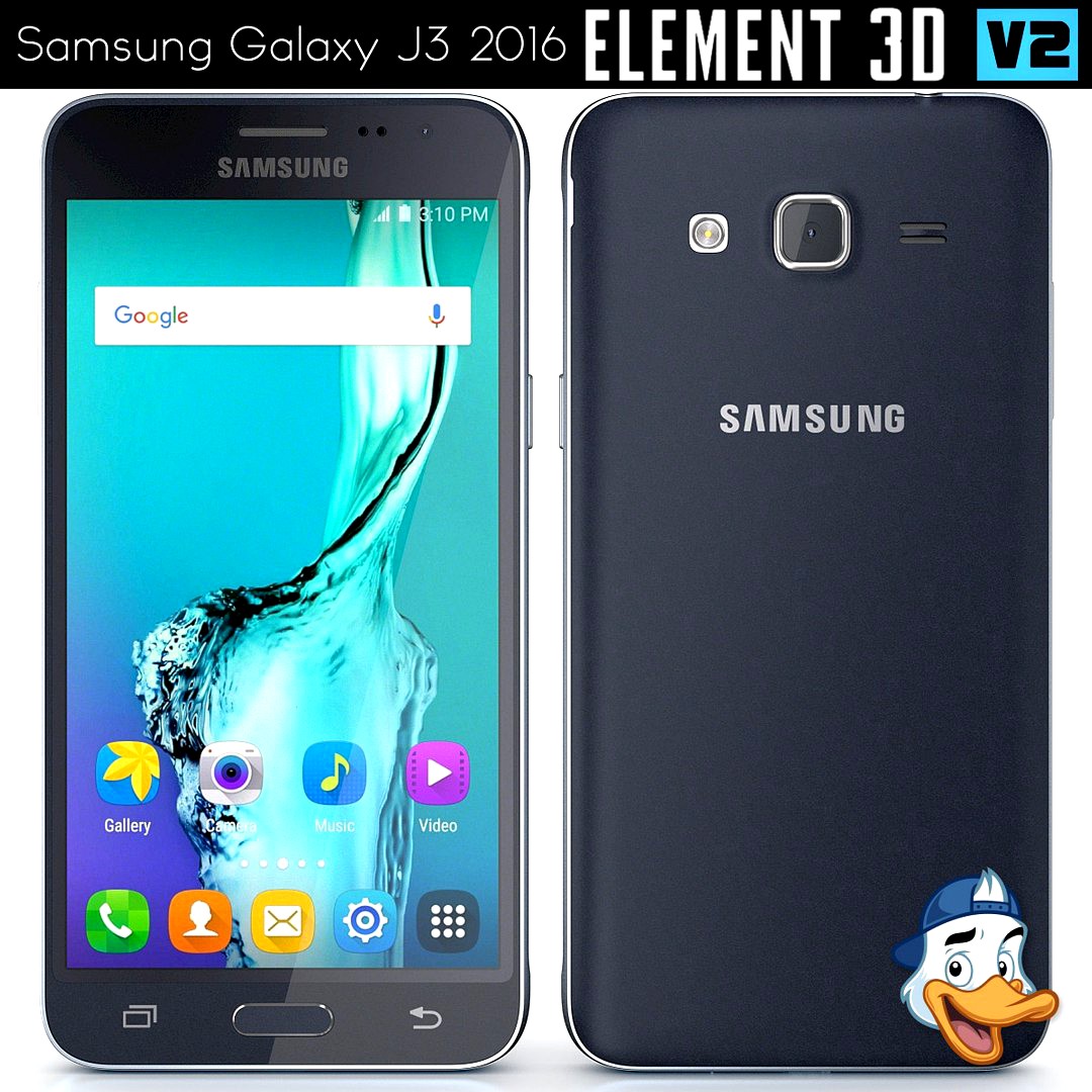 Samsung Galaxy J3 2016 for Element 3D