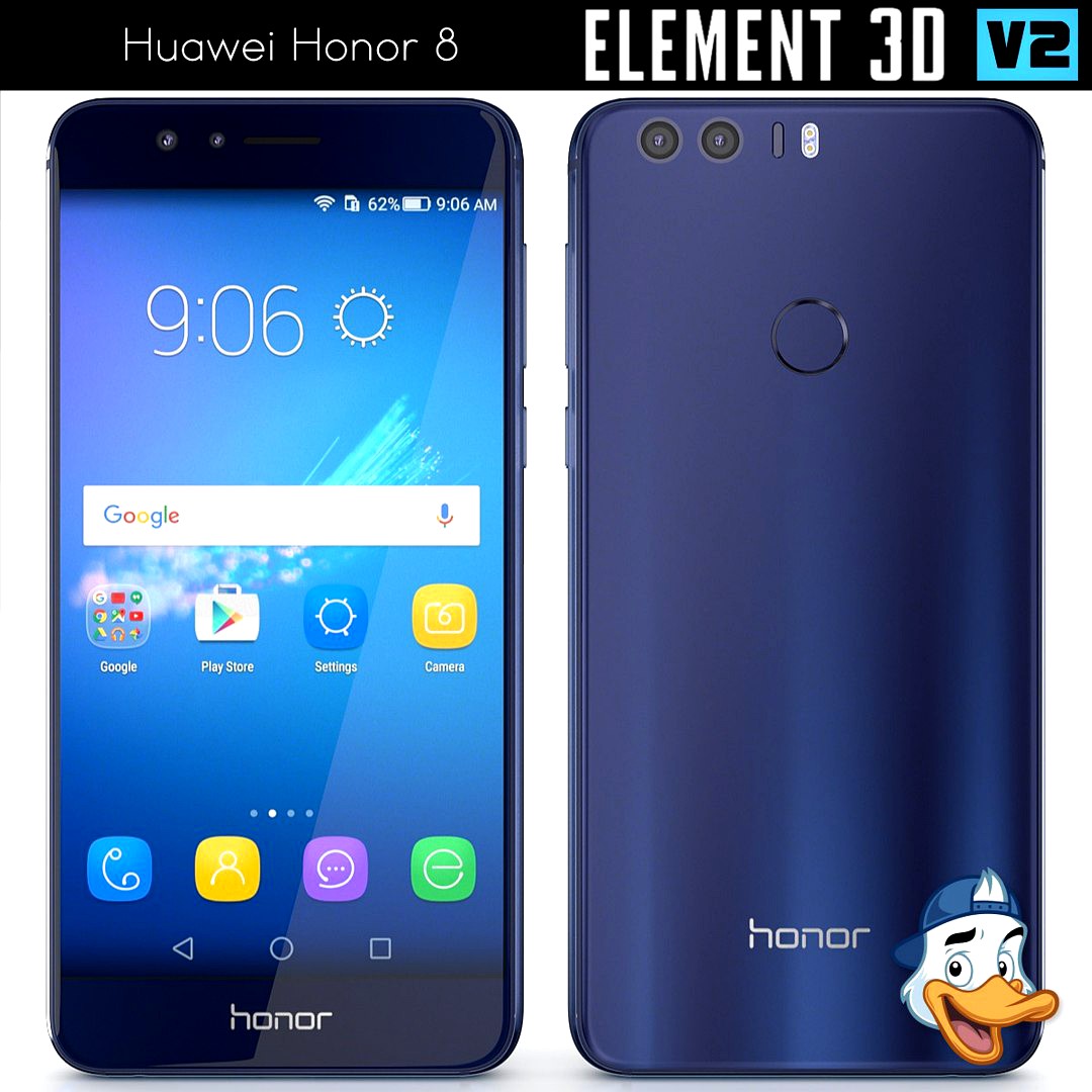 Huawei Honor 8 for Element 3D