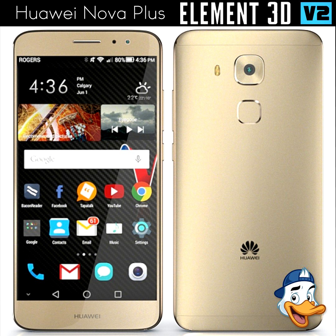 Huawei Nova Plus for Element 3D
