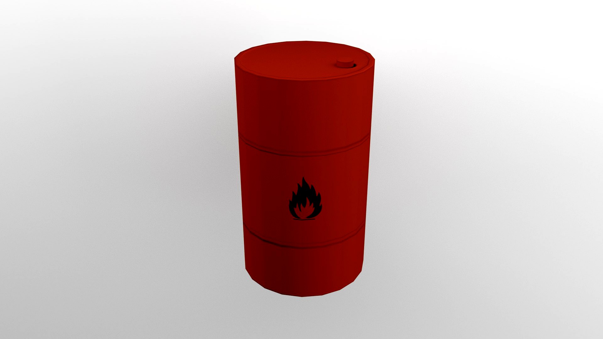 Flammable Barrel