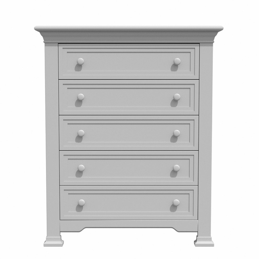 Commode 3D model 3D model