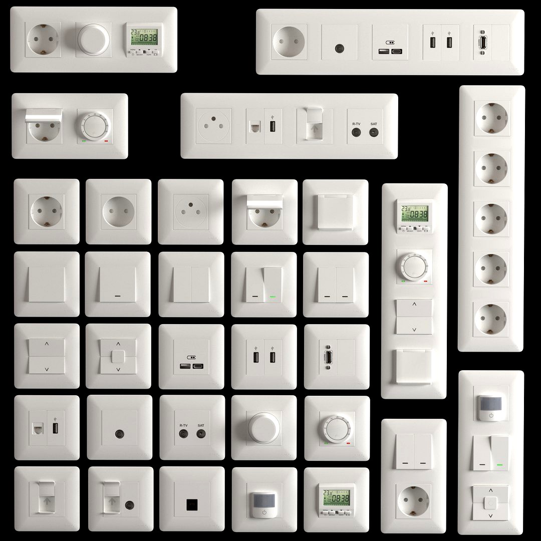 UNICA NEW Schneider Electric socket set