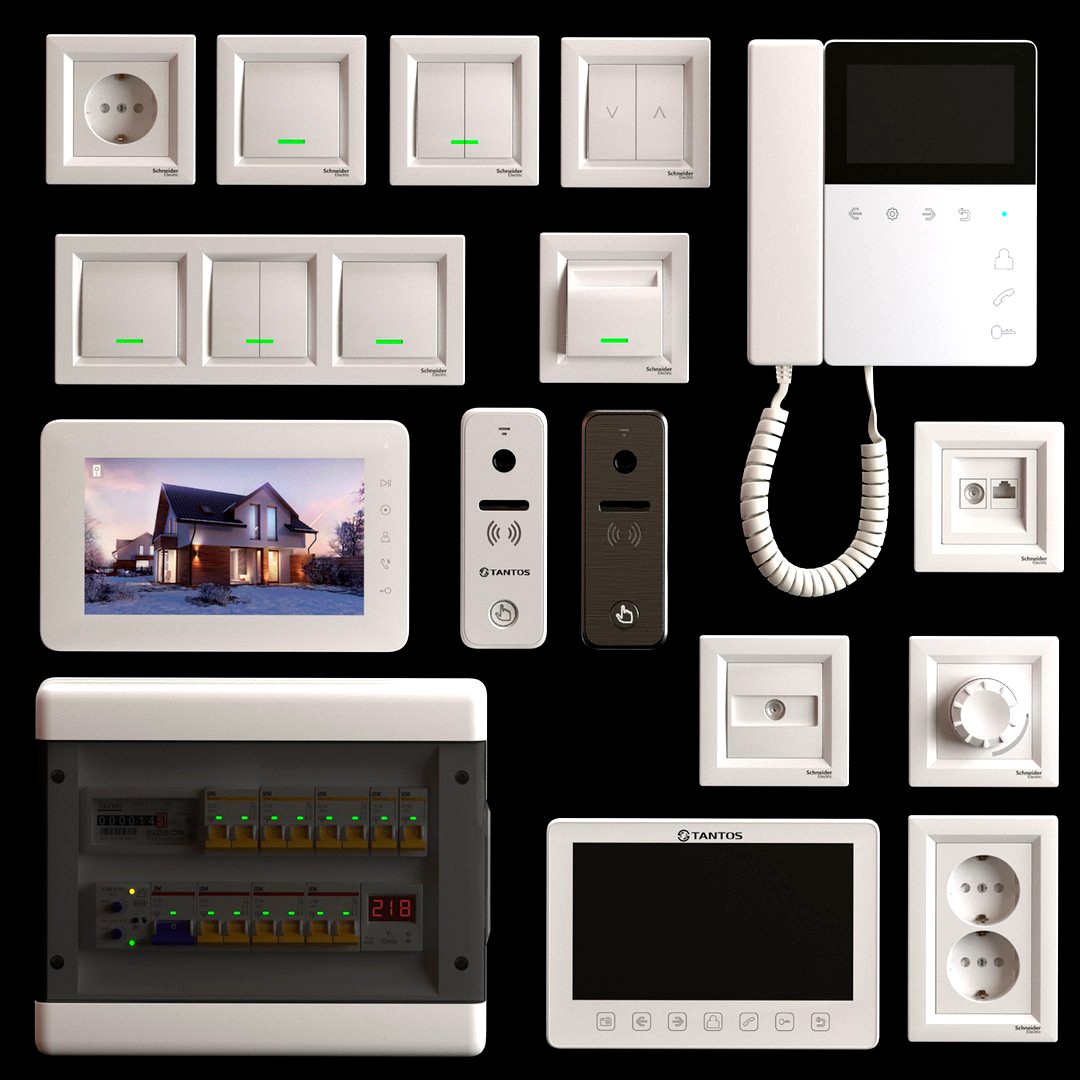 Tantos and Schneider Electric home electronics kit