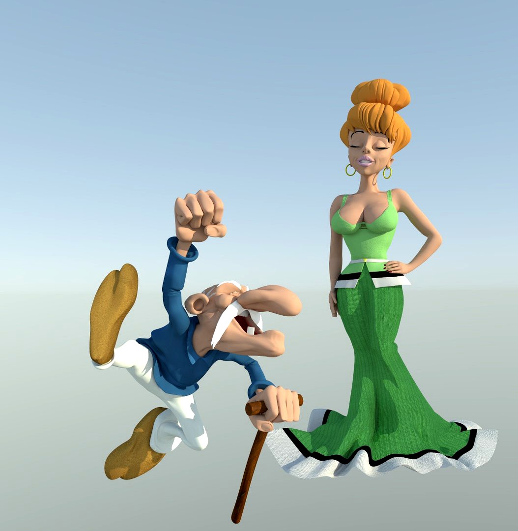 Getafix and Wife