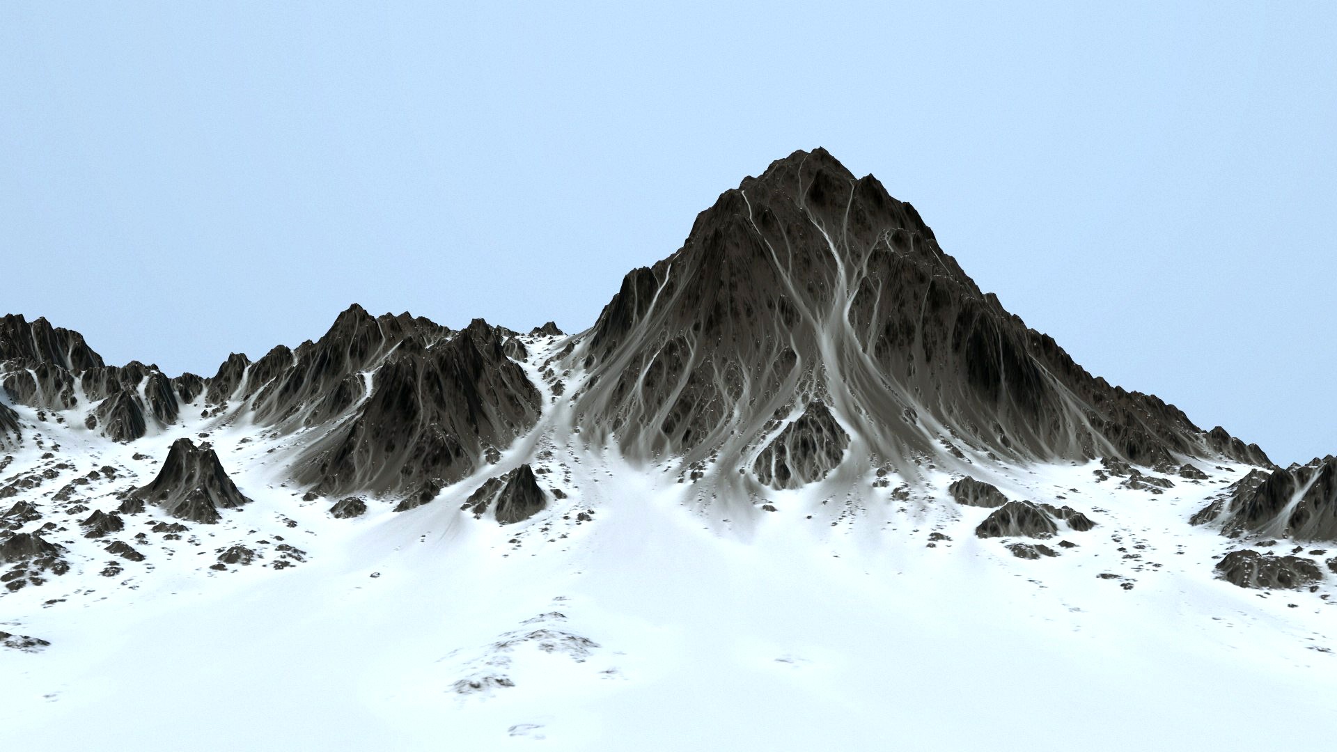 snow mountain
