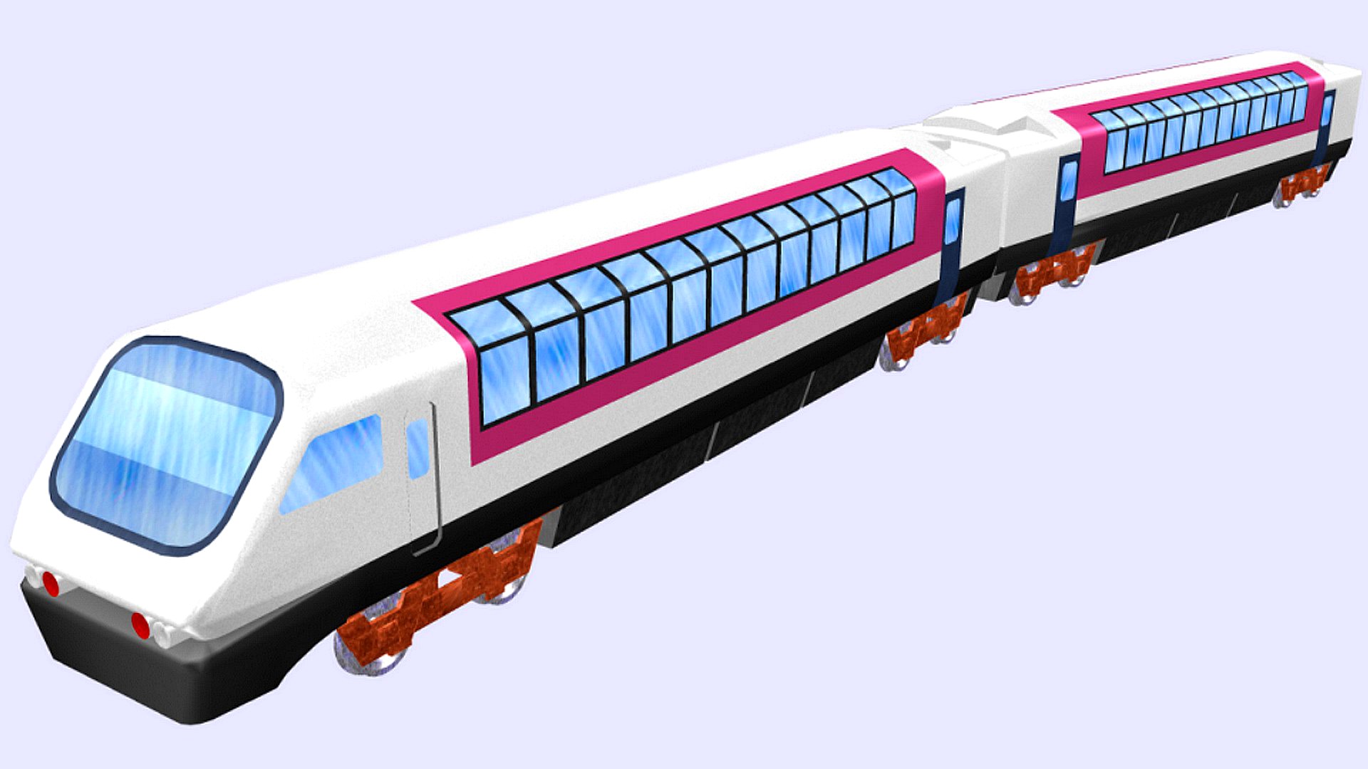 north rainbow express passenger train