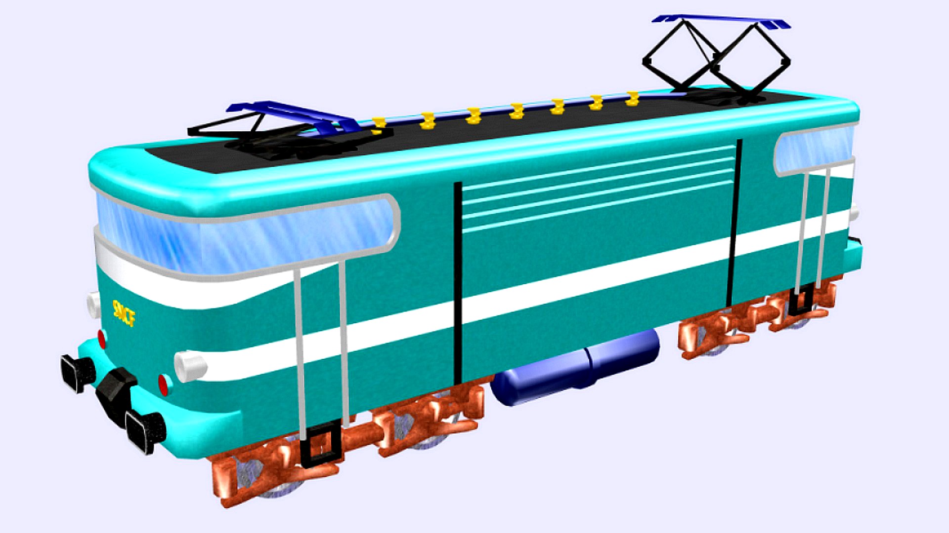 sncf bb 9300 electric locomotive
