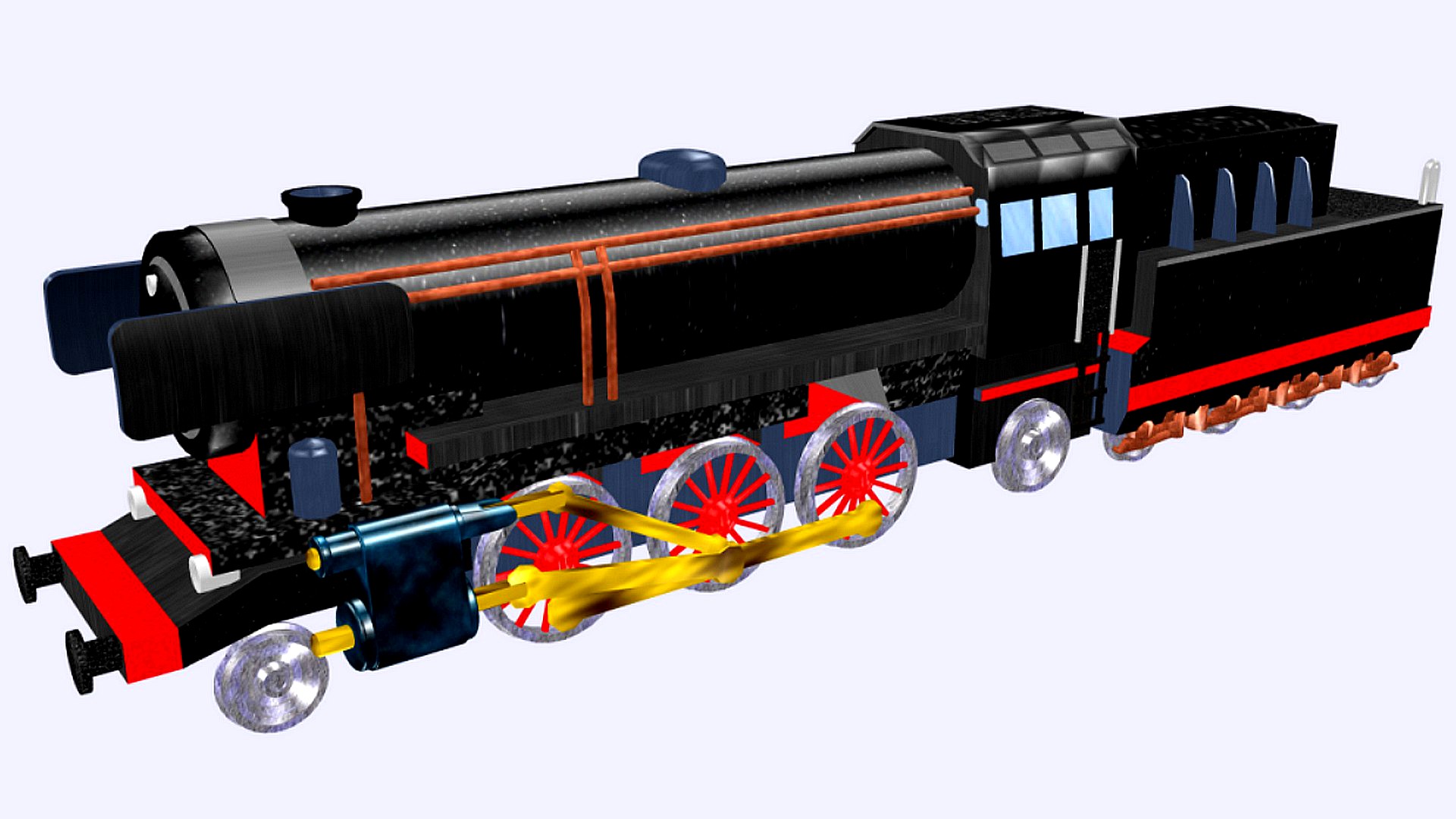steam locomotive 23.105