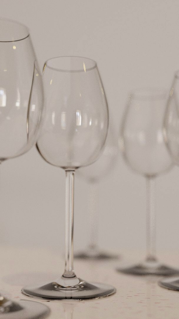 White Wine Glass Standard White