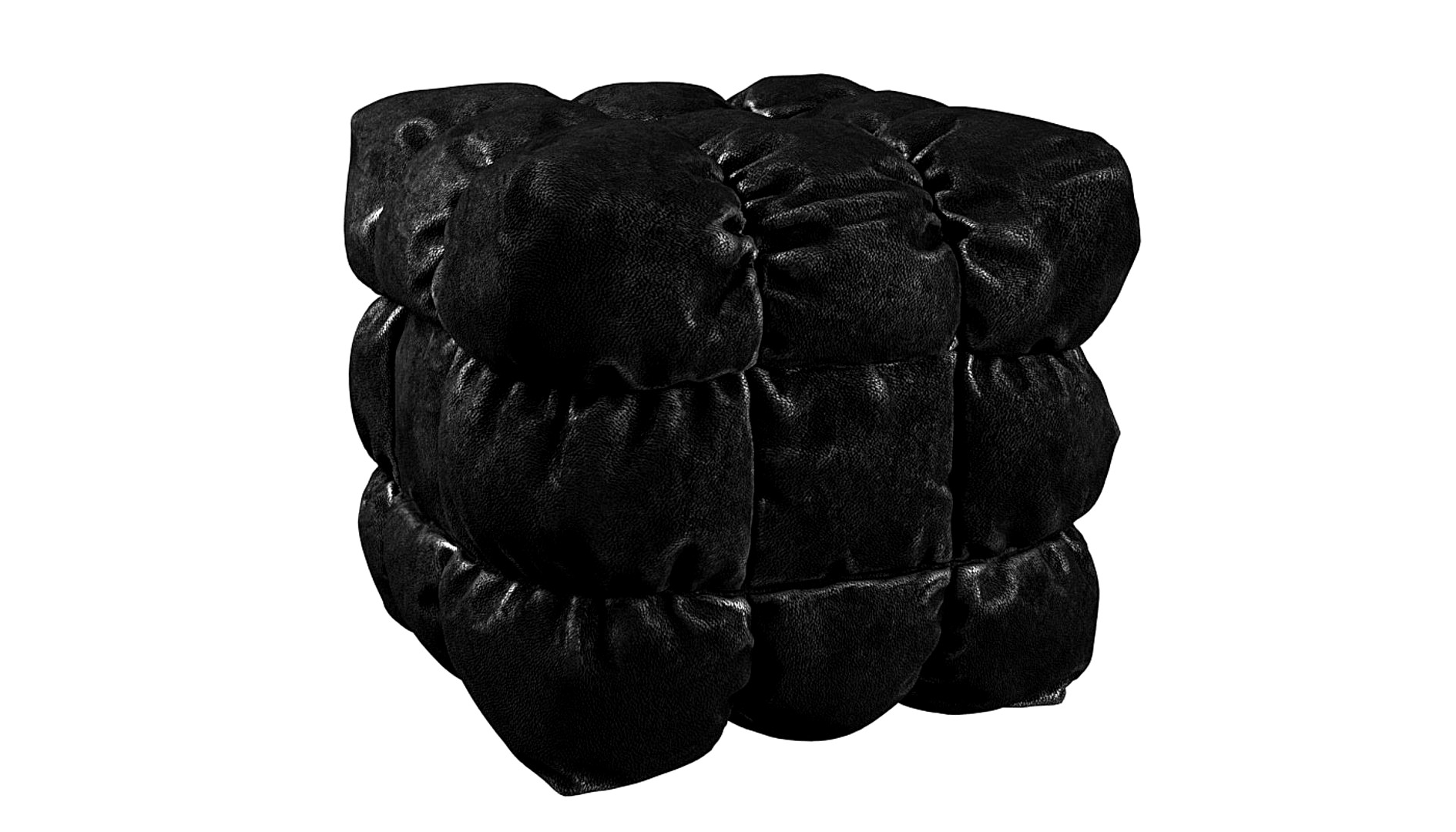 Tufted Pouf Footrest