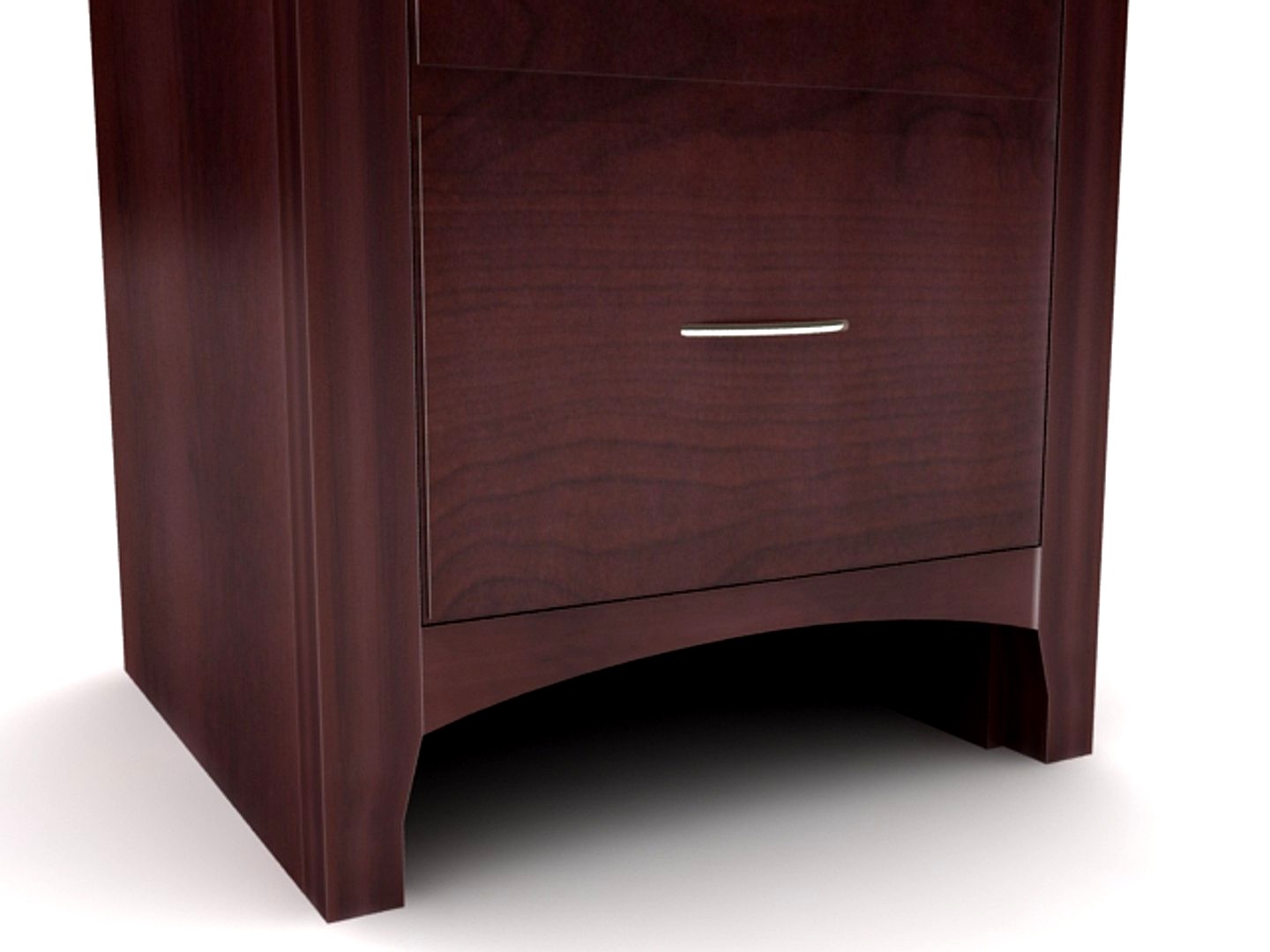 Cappuccino filing cabinet - High Quality Furniture 3d model