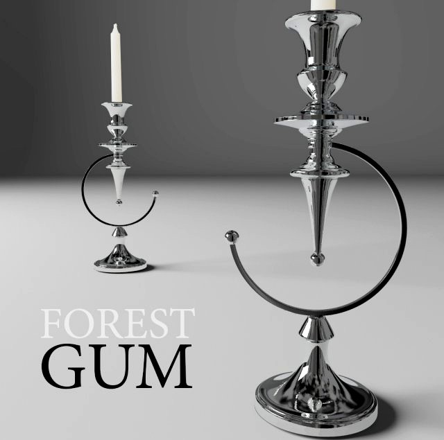 Candlestick from ForestGum 3D Model