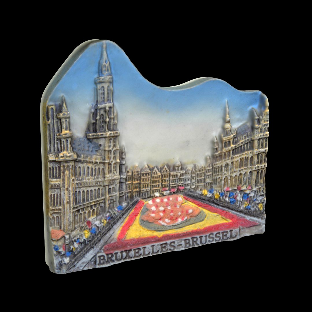 Brussels Belgium Souvenir Magnet