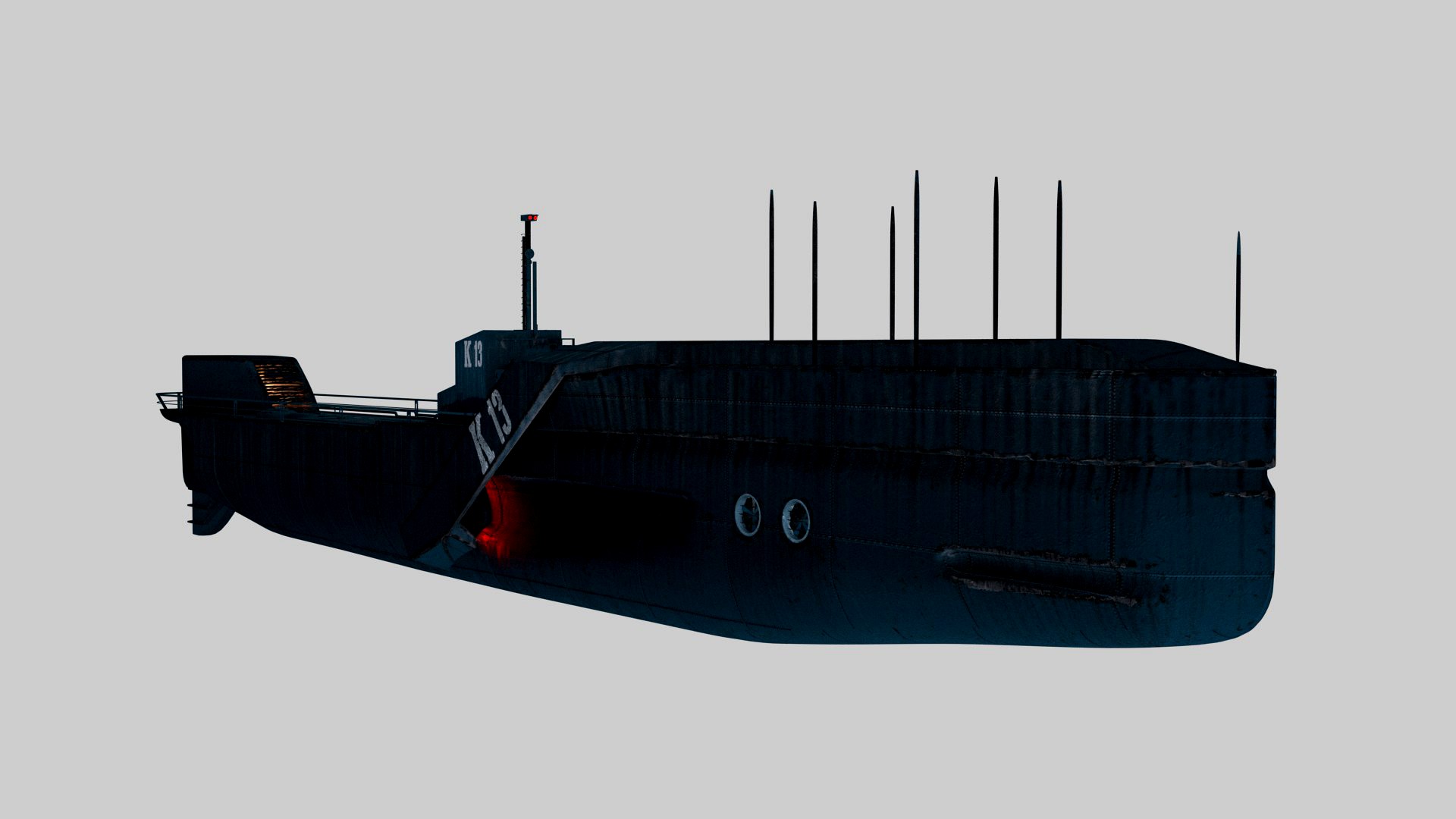 Military submarine