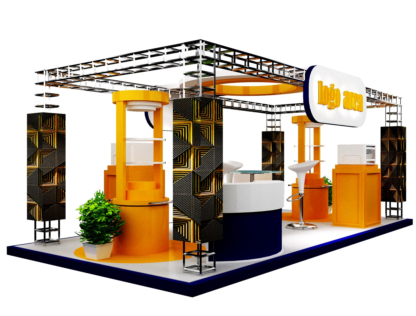 Booth Exhibition Stand a 21