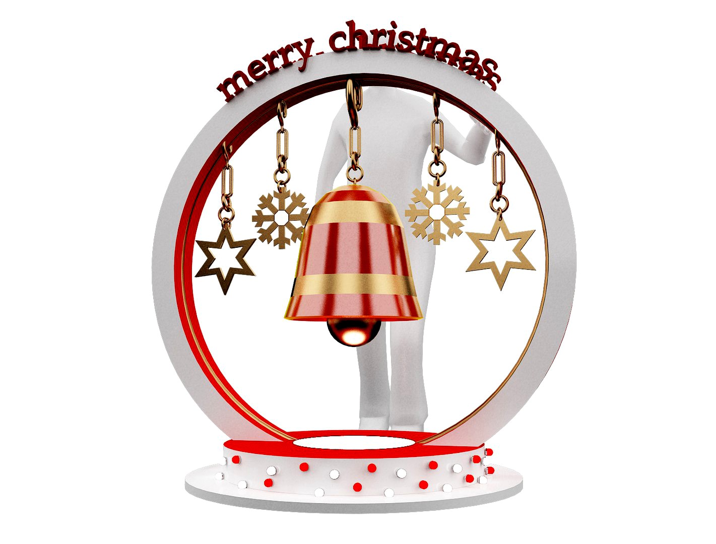 Christmas Gift Event Stand a344