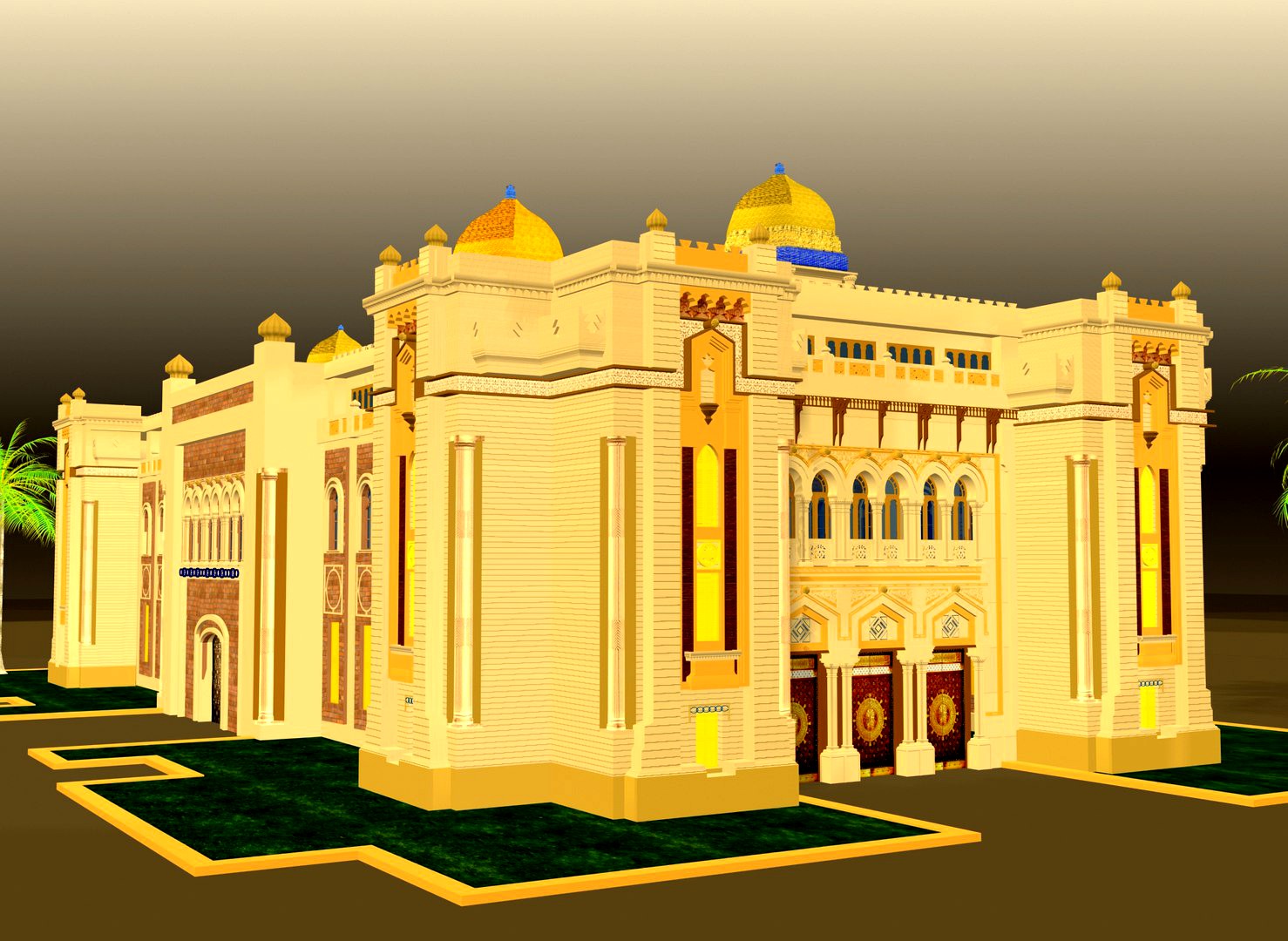 arch buiding islamic