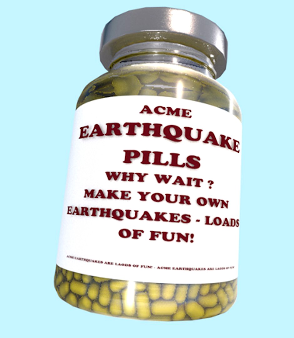 acme earthquake pills