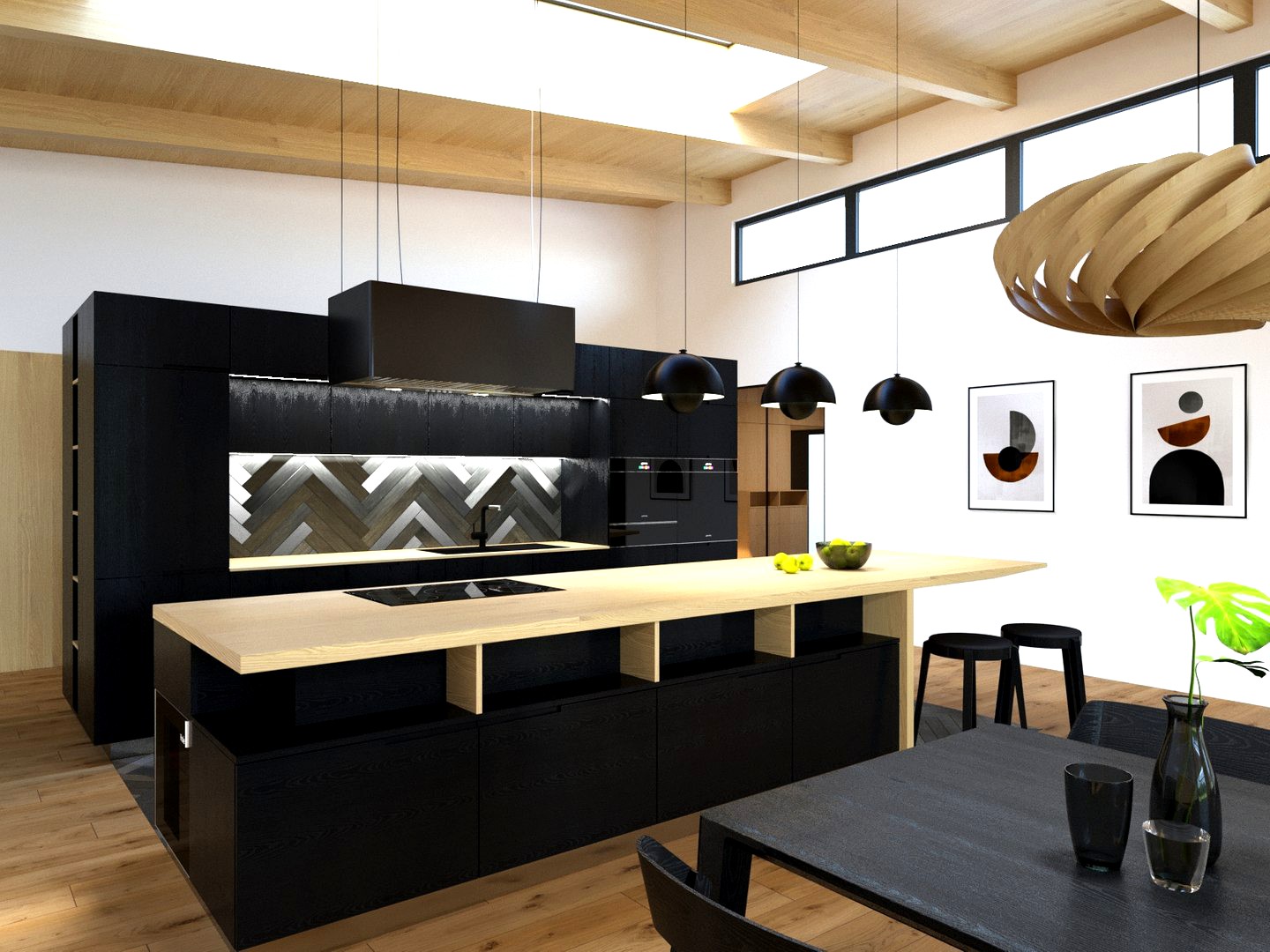 Kitchen Black