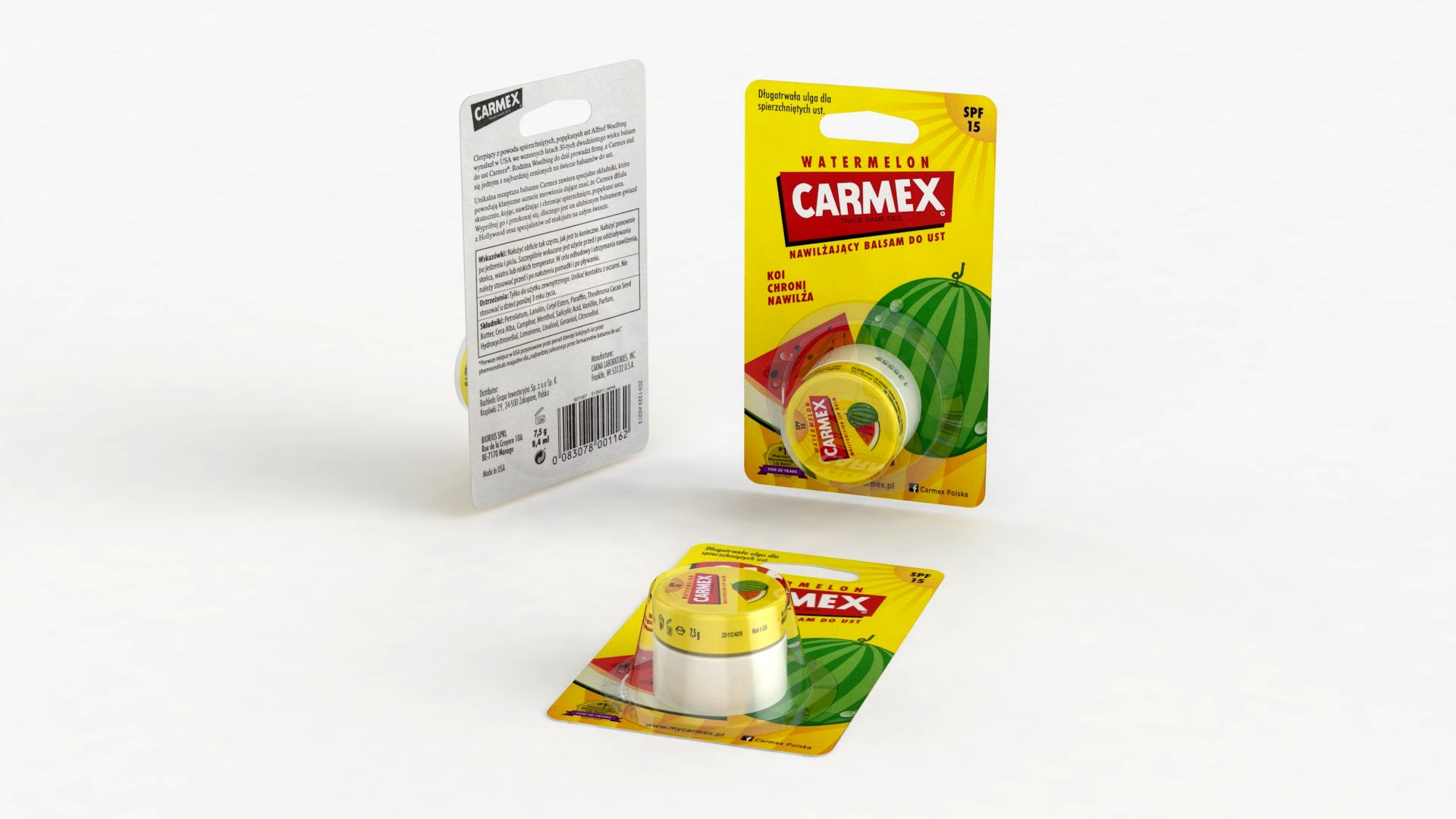 Carmex Lip Balm Watermelon 7,5g 2020