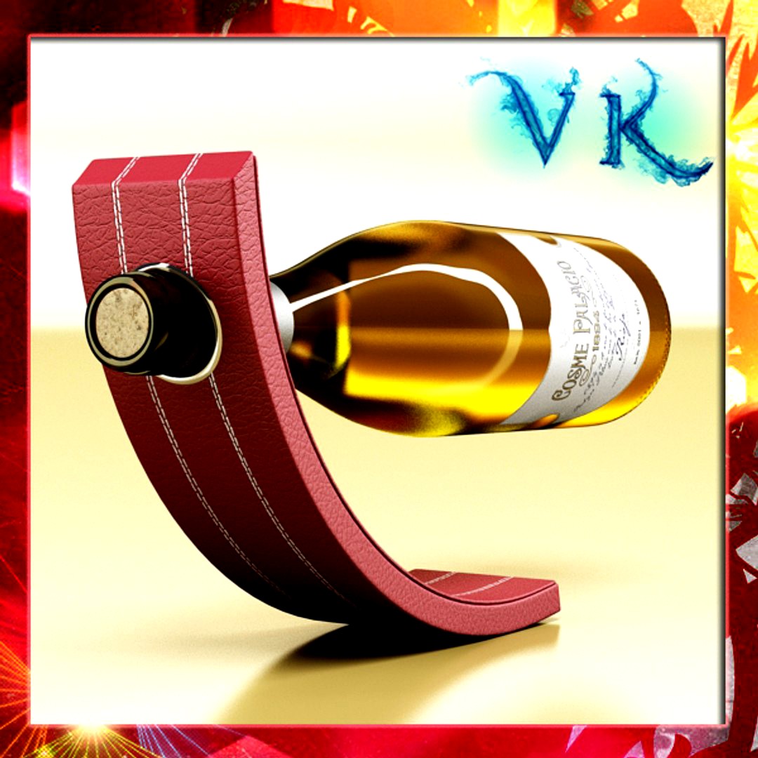 Wine Rack 5 and Wine Bottle