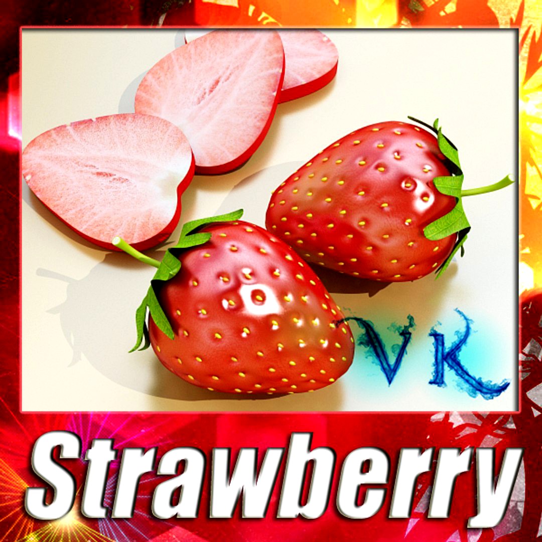 Strawberry - High Detailed